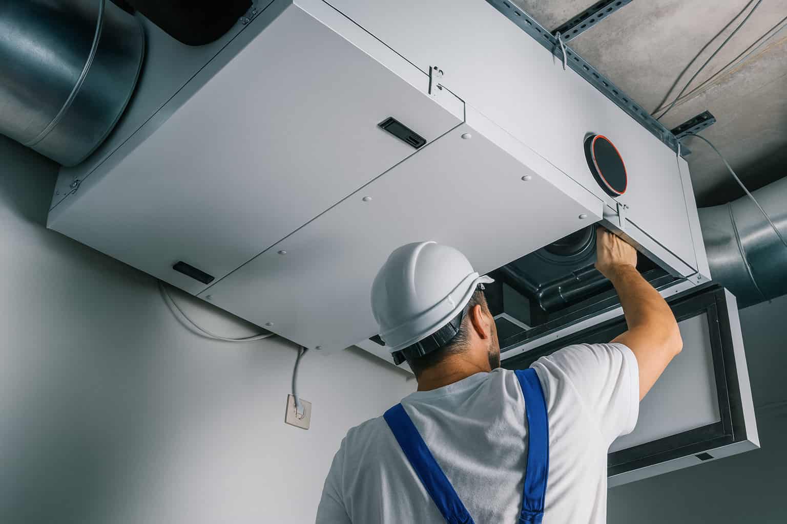 Moderne Lüftungsanlage